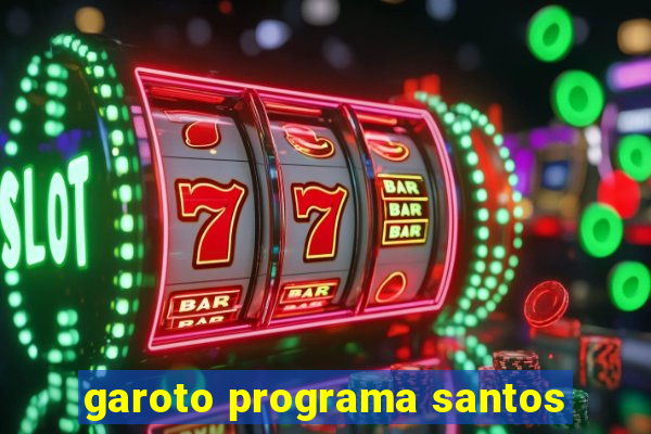 garoto programa santos